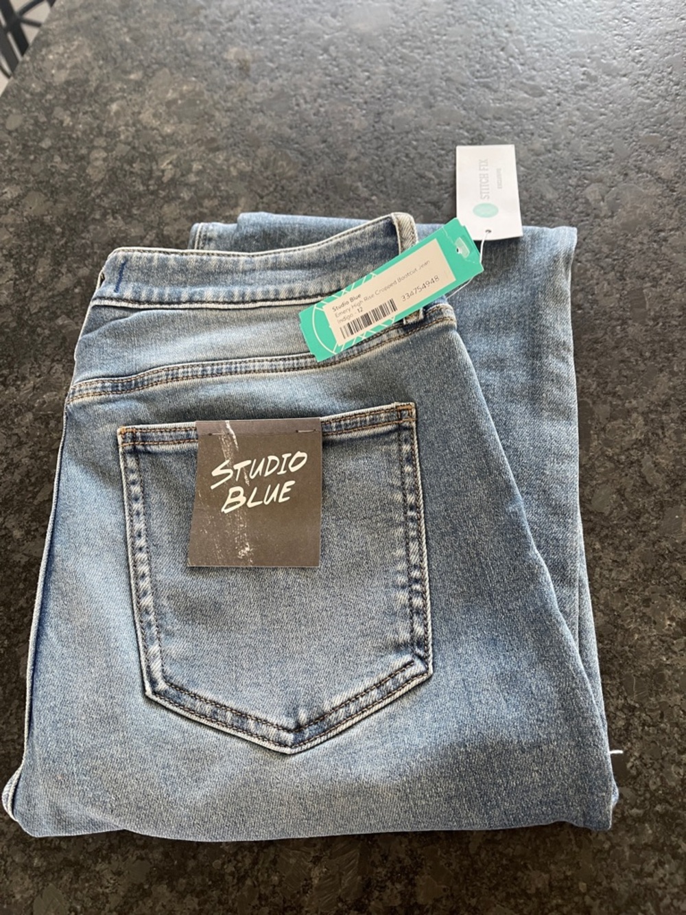Studio Blue Emery High Rise Cropped
Bootcut Jean size 12 26” inseam - Picture 10 of 12